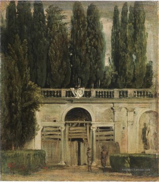 diego - Villa Médicis Grotte Loggia Façade 1630 Diego Velázquez